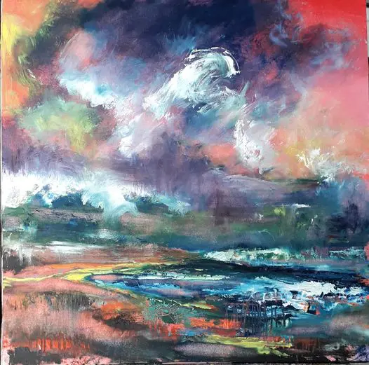 Nature's Insurgence - an original oil painting by Sinéad Smyth