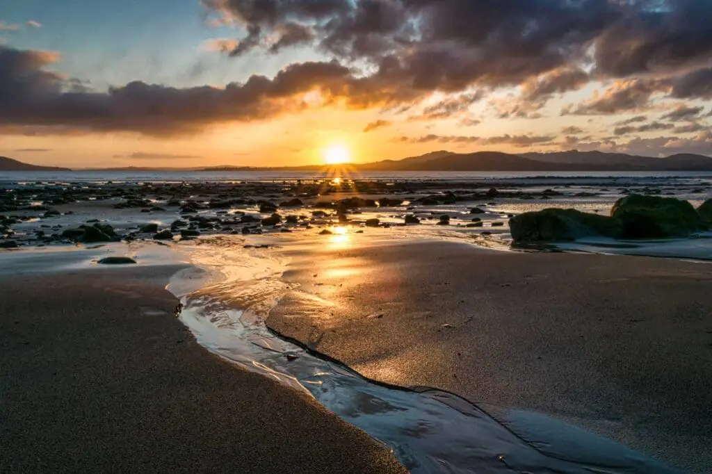 Sunset on an Inishowen beach
