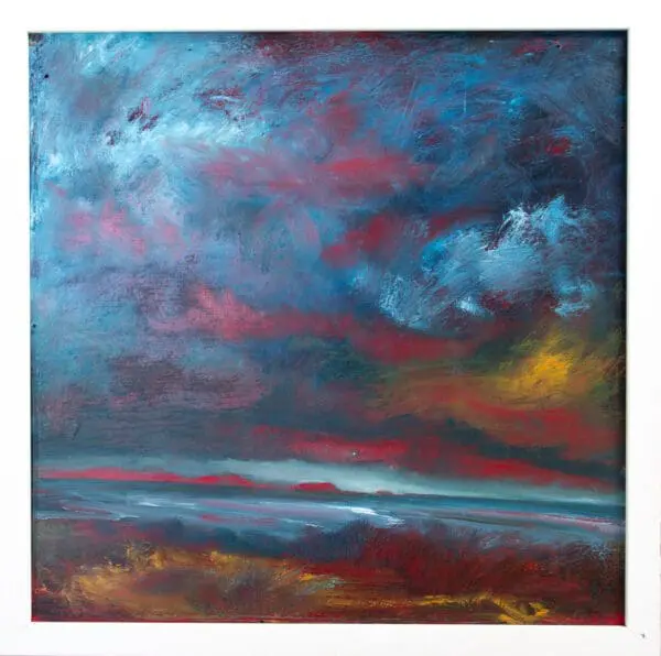 Red Sky at Night - an oil painting by Sinéad Smyth
