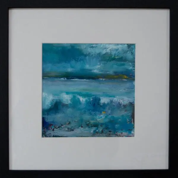 I am the sea - An original seascape painting in oil by Sinéad Smyth