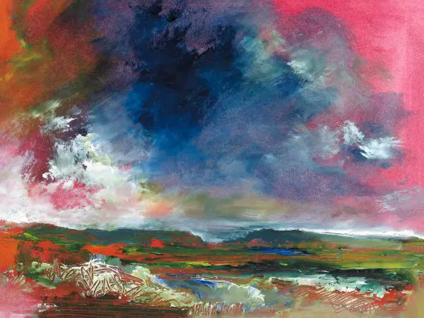 Lemonade Sky - fine art print by Sinéad Smyth