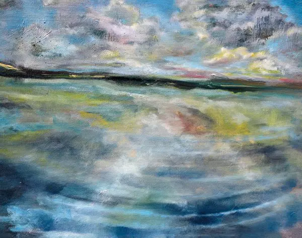 Trawbreaga Lights - fine art print by Sinéad Smyth