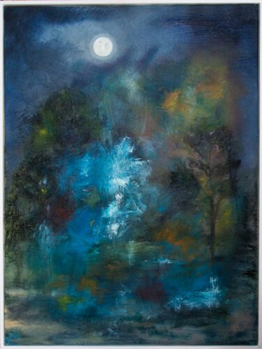 Moonlight Falling - an oil painting by Sinéad Smyth